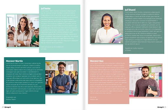 Magazine, groep 8: Voorbeeld