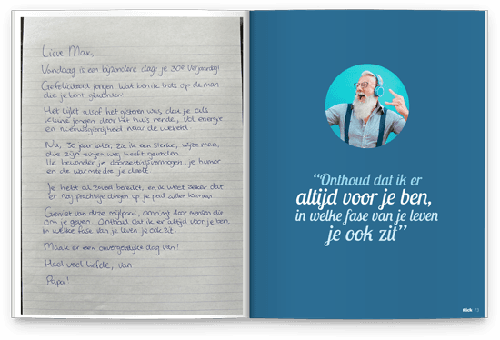 Brief scannen: onbewerkt