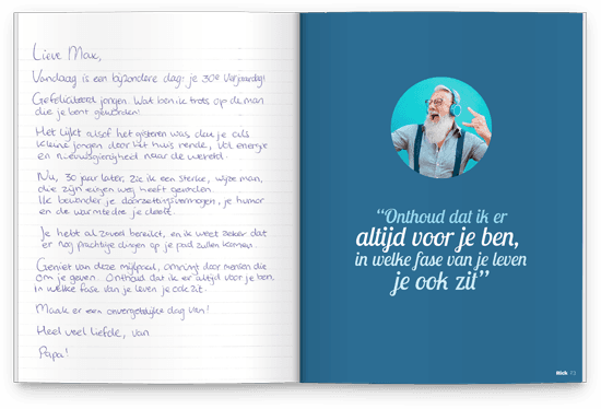 Paginavullende brief: mooie scan