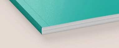 Magazine met gelijmde afwerking