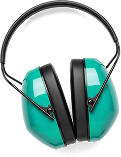 Gehoorbescherming Koffie en donut