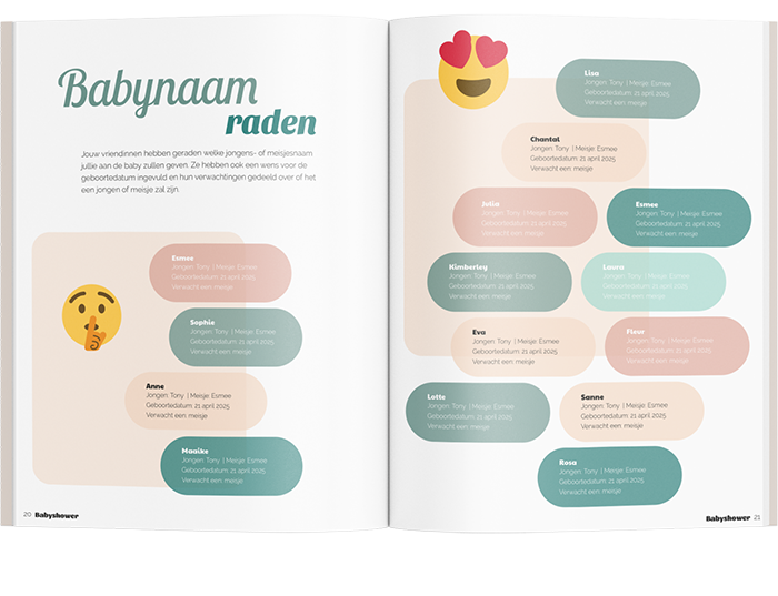 Origineel babyshower cadeau? Maak een magazine