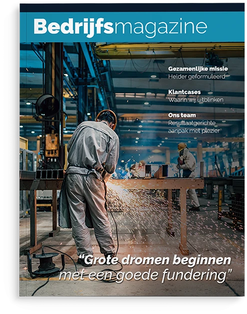 Cover bedrijfsmagazine