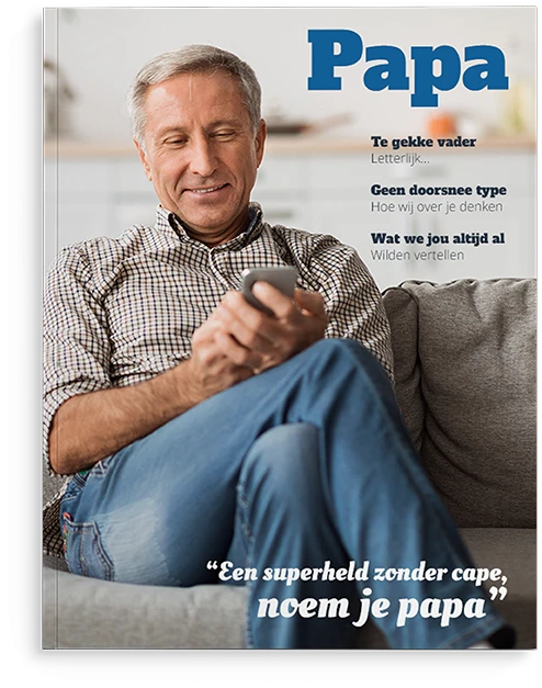 Cover vaderdag tijdschrift